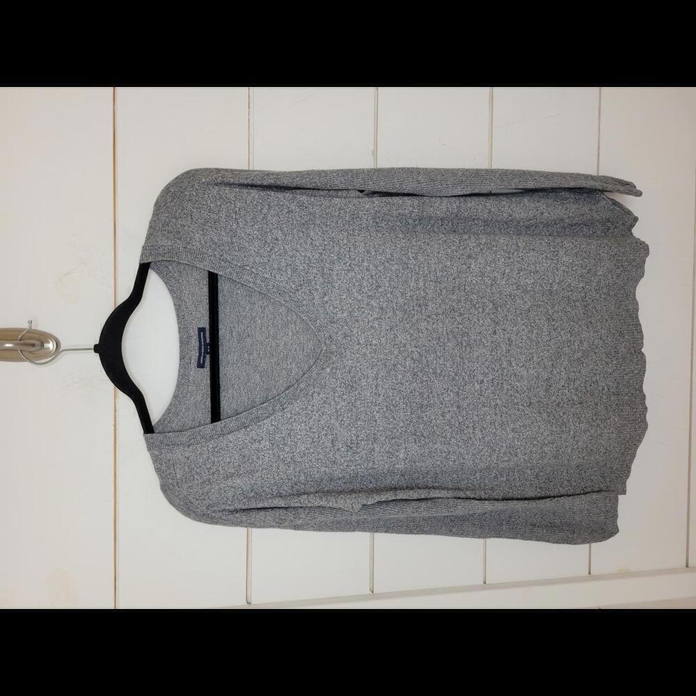 American Eagle Outfitters medium grey lightweight oversized sweater